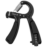Еспандер кистьовий Ножиці пружинний з лічильником 10-40 кг CM-W555-BLACK