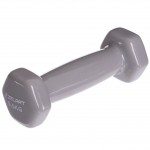 Гантелі для фітнесу 1шт 0.5кг Zelart 2777-0-5-GRAY сірий