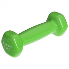 Гантелі для фітнесу 1шт 0.5кг Zelart 2777-0-5-GREEN зелений