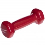 Гантелі для фітнесу 1шт 0.5кг Zelart 2777-0-5-RED червоний