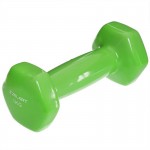 Гантелі для фітнесу 1шт 1кг Zelart 2777-1-GREEN зелений
