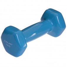 Гантелі для фітнесу 1шт 1кг Zelart 2777-1-LIGHT-BLUE блакитний