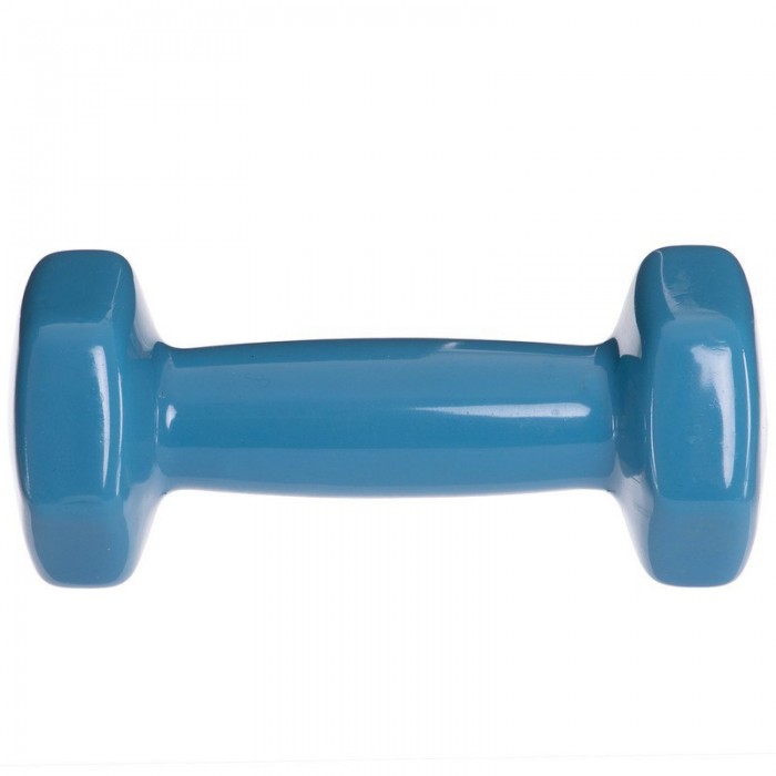 Гантелі для фітнесу 1шт 1кг Zelart 2777-1-LIGHT-BLUE блакитний