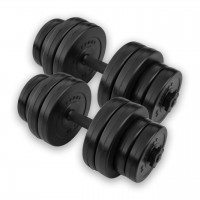 Гантели розборные 16 кг 2шт с покрытием ABS RN-sport RN06354