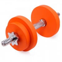 Гантелі набірні 11.5кг помаранчевий Kumm SF0000003995