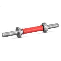 Гриф гантельний 350мм 1.65кг червоний Champion 00544