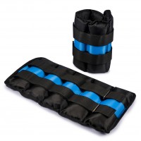 Утяжелители 2шт по 3.0кг вес пары 6кг черно-синие Champion 00437-3.0