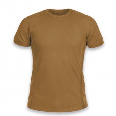 Футболка чоловіча Slim fit  вологовідвідна CoolPassGrid койот розмір M Kumm SH05876-M