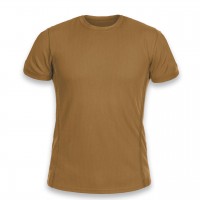 Футболка чоловіча Slim fit  вологовідвідна CoolPassGrid койот розмір XL Kumm SH05876-XL