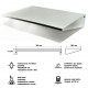 Настенная полка из нержавейки 70×30×11 см (AISI 201, нагрузка до 15 кг)