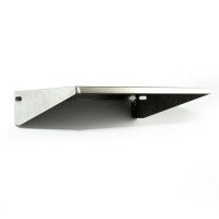 Консольна посилена полиця з нержавіючої сталі AISI 201, 60×40х11 см, робоче навантаження до 21 кг SN11273