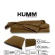 Плед подушка туристичний із флісу колір койот щільність 135 г/м² Kumm