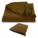 Плед подушка туристичний флісовий Soft 180х155см койот Kumm ST0000002240