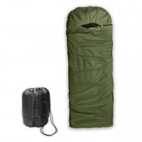 Спальний мішок зимовий з капюшоном олива North Membrane Champion до -25° 00914