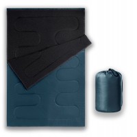 Спальник двомісний ковдра Double fleece XXXL сірий Kumm ST0000002189