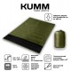 Спальний мішок для двох Double fleece XXXL олива Kumm