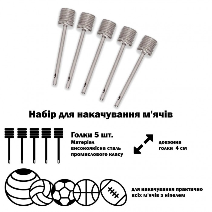 Набір для накачування м'ячів SP-Sport 36897