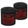 Бинти боксерські 3м пара бавовна з еластаном MATSA MA-0031-3-BLACK