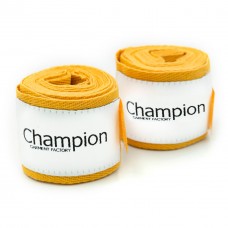 Бинти для боксу 2.5 м жовті Champion GF09065