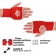 Рукавички-бинти внутрішні із поліестеру HARD TOUCH CO-8890-S-RED розмір S червоний