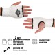 Рукавички-бинти внутрішні із поліестеру HARD TOUCH CO-8890-XL-WHITE розмір XL білий
