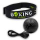 Файтбол тренажер для боксу (fight ball) із м'ячем PU дизайн "Boxing"