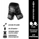 Боксерські рукавички Sportko PD1-12-BLACK 12 унцій чорний
