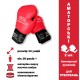 Боксерські рукавички Sportko PD1-14-RED 14 унцій червоний