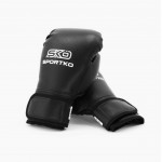 Боксерські рукавички Sportko PD2-10-BLACK 10 унцій чорний