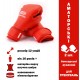 Боксерські рукавички Sportko PD2-12-RED 12 унцій червоний