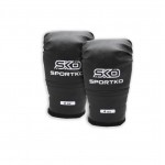Боксерські рукавички Sportko PD2-4-BLACK 4 унцій чорний