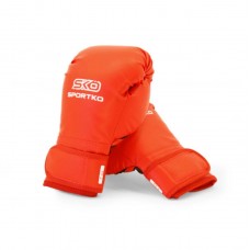 Боксерські рукавички Sportko PD2-7-RED 7 унцій червоний