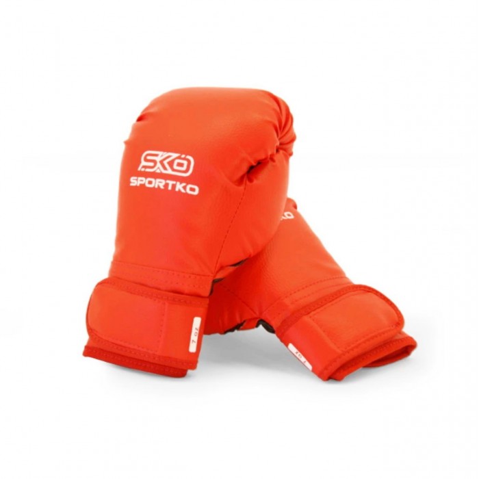 Боксерські рукавички Sportko PD2-7-RED 7 унцій червоний
