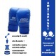 Боксерські рукавички Sportko PD2-8-BLUE 8 унцій синій