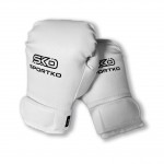 Боксерські рукавички Sportko PD2-8-WHITE 8 унцій білий