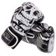 Рукавички боксерські FLEX Zelart SKULL BO-5493-12-BLACK 12 унцій чорний