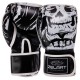 Рукавички боксерські FLEX Zelart SKULL BO-5493-8-BLACK 8 унцій чорний