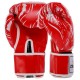 Рукавички боксерські FLEX Zelart SKULL BO-5493-8-RED 8 унцій червоний