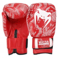 Рукавички боксерські MATSA MA-0033-14-RED 14 унцій червоний