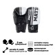 Рукавички боксерські MATSA MA-6571-6-BLACK 6 унцій чорний