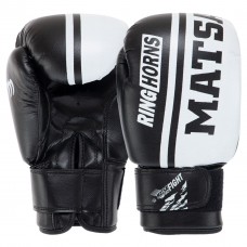 Рукавички боксерські MATSA MA-6571-6-BLACK 6 унцій чорний