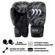 Рукавички боксерські MATSA MA-7762-BLACK 12 унцій чорний