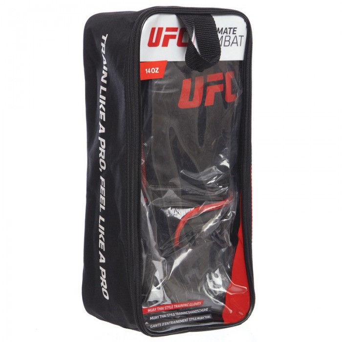 Рукавички боксерські UFC PRO Fitness UHK-69680 14 унцій чорний