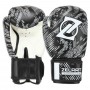 Рукавички боксерські Zelart MA-5018-12-BLACK 12 унцій чорний