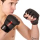Рукавички для змішаних єдиноборств MMA CORE VL-8536-M-BLACK розмір M чорний