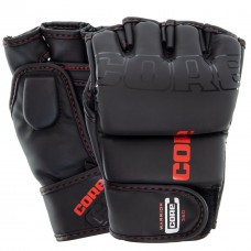 Рукавички для змішаних єдиноборств MMA CORE VL-8536-S-BLACK S чорний