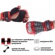 Рукавички для змішаних єдиноборств ММА FARTEX 0273-10-RED 10 унцій червоно-сірий