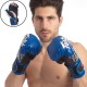 Рукавички для змішаних єдиноборств ММА FARTEX 0273-12-BLUE 12 унцій синьо-сірий