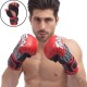 Рукавички для змішаних єдиноборств ММА FARTEX 0273-12-RED 12 унцій червоно-сірий