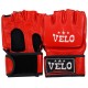 Перчатки для смешанных единоборств MMA кожаные VELO ULI-4018-XL-RED XL красный